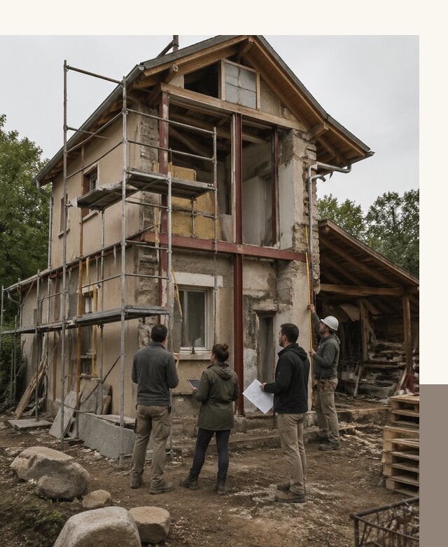 Реконструкция загородного дома под ключ в Лесосибирске от бюро